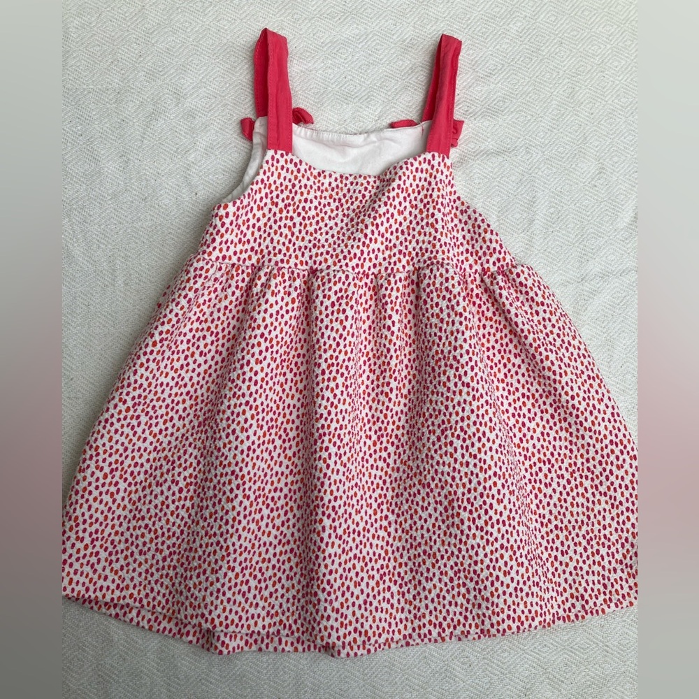 Zara pink white polka dot dress 2/3 2T 3T - Picture 3 of 3